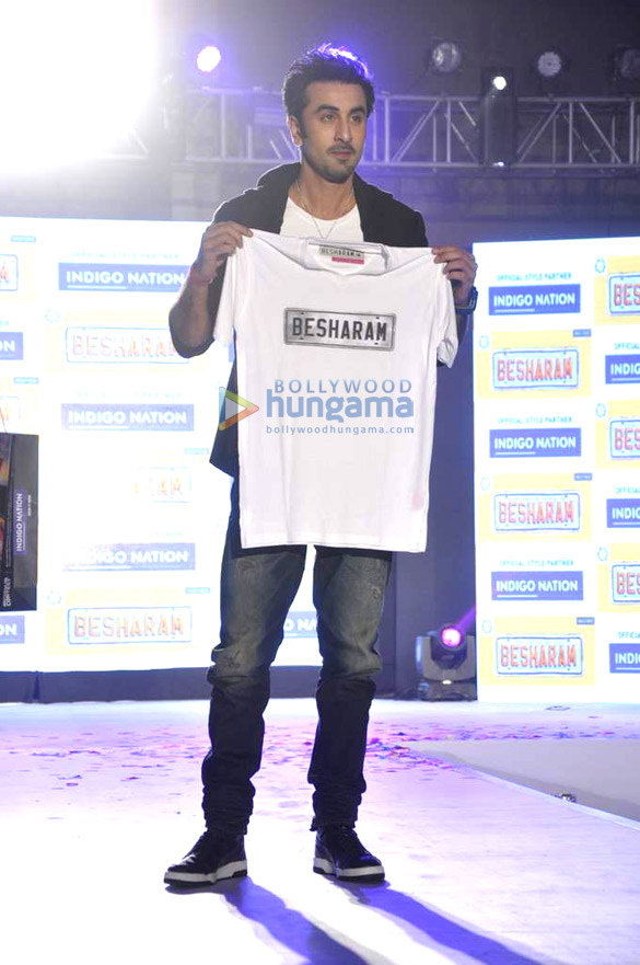 ranbir kapoor launches the besharam indigo nation collection 9