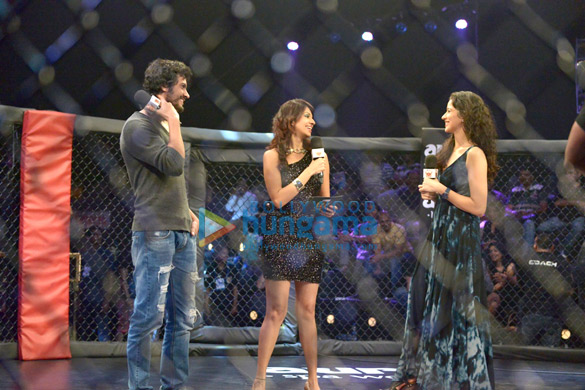 star cast of ishk actually attend super fight league 30 31 2