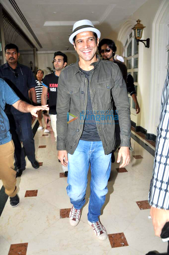 farhan akhtar launches fukrey game 7