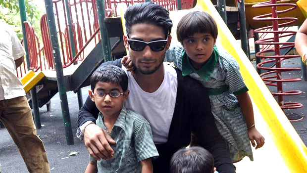 Prateik Visits Save The Children NGO On Smita Patil’s Birthday