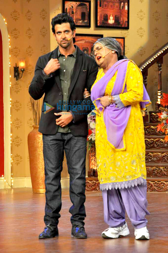 hrithik promotes krrish 3 on comedy nights with kapil 7