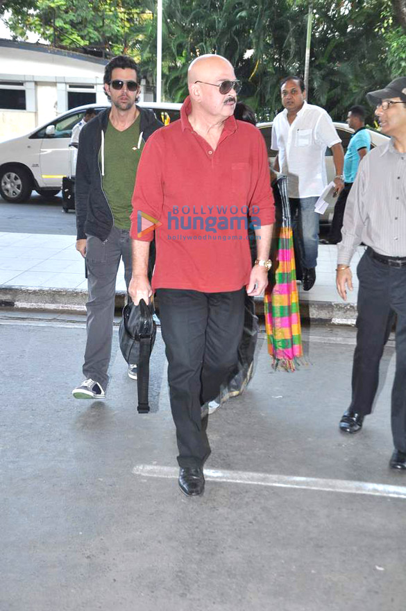 hrithik kangna priyanka leave for delhi to promote krrish 3 8