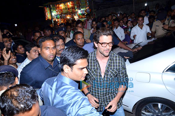 hrithik promotes krrish 3 at gaiety 7
