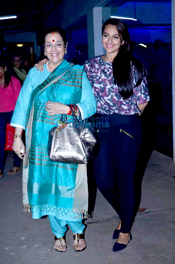 sonakshi at the special screening of bullett raja 4
