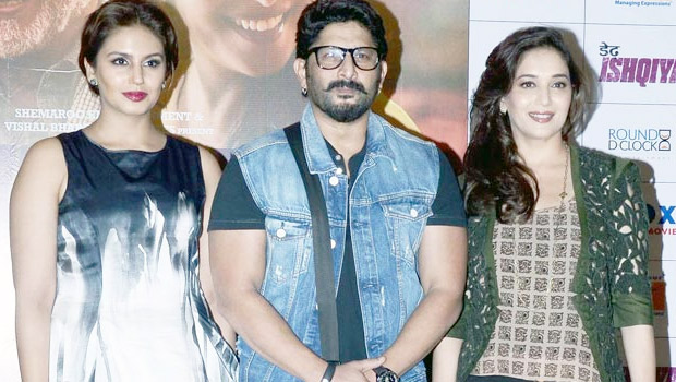 Madhuri-Arshad-Huma At ‘Dedh Ishqiya’ Press Conference