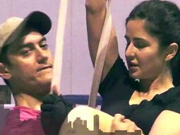 Aamir Khan And Katrina Kaif Turns Acrobats