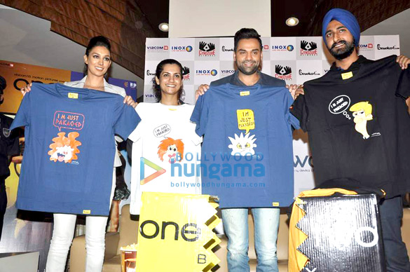 abhay preeti launch the merchandise line of their film one by two 3