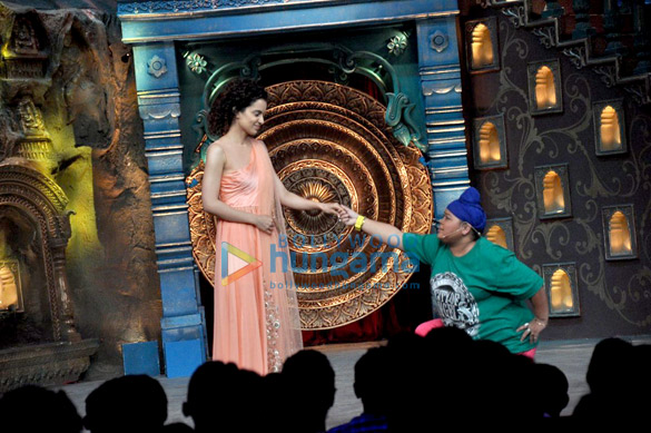 kangna promotes queen on comedy circus ke mahabali 3