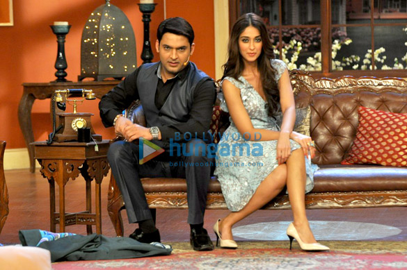 promotion of film main tera hero on comedy nights with kapil 8