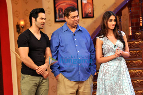 promotion of film main tera hero on comedy nights with kapil 2