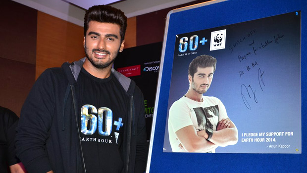 Arjun Kapoor On Becoming The Brand Ambassador Of Earth Hour 2014