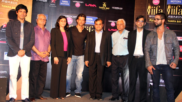 Hrithik-Shahid-Farhan At ‘IIFA Awards 2014’ Press Conference