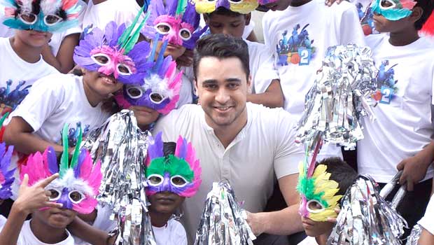 Imran Khan At ‘Rio 2’ Flash Mob