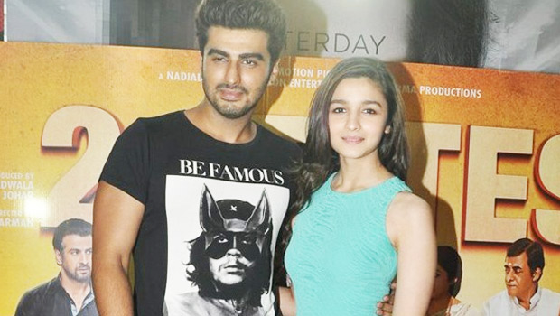Arjun & Alia Meet Viewers Of ‘2 States’ At Theatres
