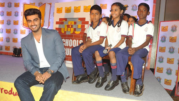 Arjun Kapoor Supports P&G Shiksha Initiative