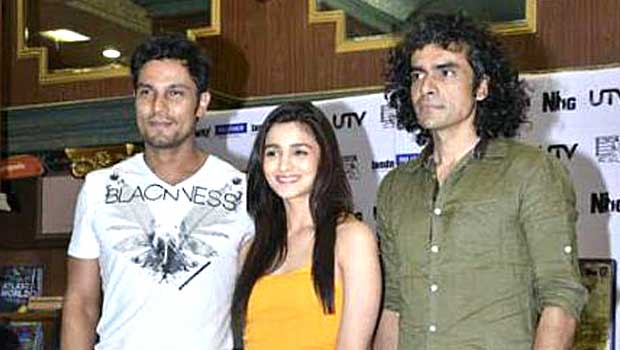 Alia-Randeep-Imtiaz At The DVD Launch Of ‘Highway’