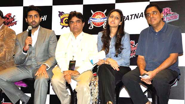 Abhishek Bachchan At The Launch Of ‘Pro Kabaddi League’