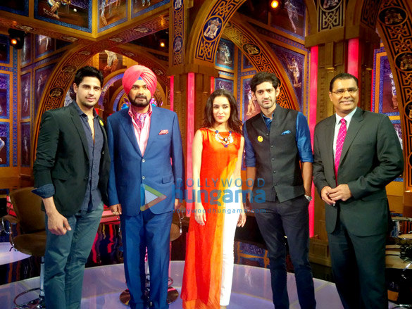 sidharth malhotra shraddha kapoor promote ek villain at ipl semi finals 3