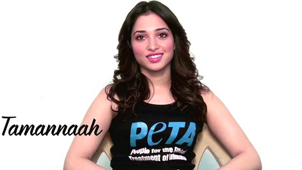 Tamannaah Bhatia Supports PETA’s New Campaign