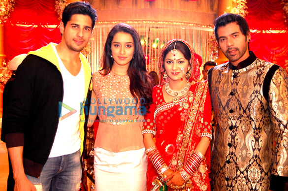 team of ek villain visits the sets of kumkum bhagya 2