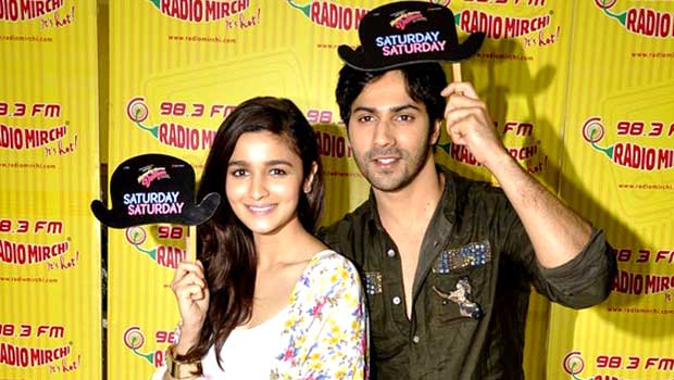 Varun – Alia Promote ‘Humpty Sharma Ki Dulhania’ At Radio Mirchi