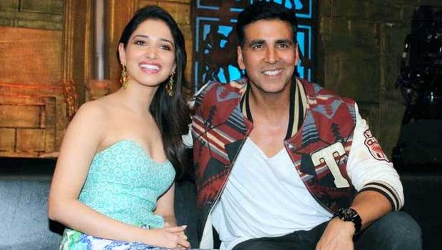 Akshay – Tamannaah Promote ‘Entertainment’