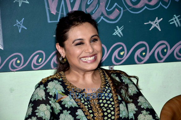 rani mukerji graces the press conference of support my school campaign 11