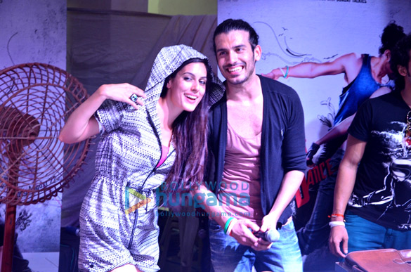 promoting of mad about dance at podar college 7
