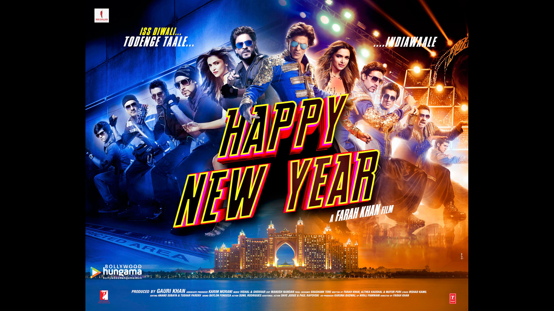 Happy New Year 2014 Wallpapers | Happy New Year 2014 HD Images | Photos  happy-new-year-2 - Bollywood Hungama