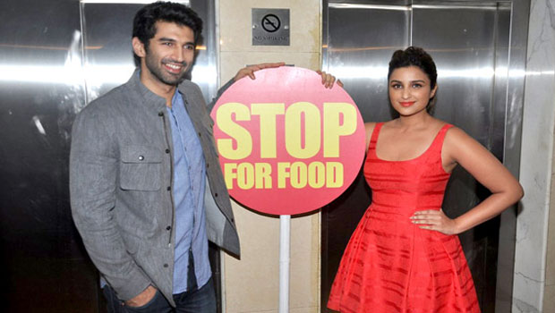 Aditya Roy Kapur & Parineeti Chopra At ‘Daawat-e-Ishq Food Yatra’ Press Meet