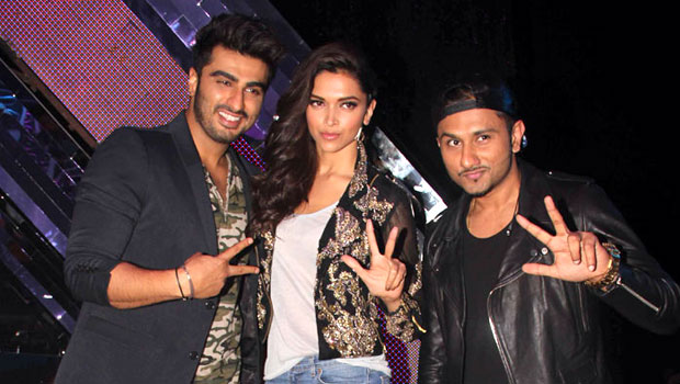 Deepika Padukone – Arjun Kapoor On The Sets Of ‘India’s Raw Star’