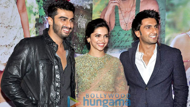 Arjun Kapoor, Deepika Padukone, Ranveer Singh At ‘Finding Fanny’ Success Bash