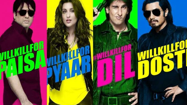 Ranveer Singh, Ali Zafar, Parineeti Chopra And Govinda In Kill Dil – Poster Raiser