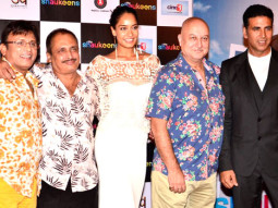 Akshay Kumar-Lisa Haydon-Anupam Kher At The First Look Promo Launch Of ‘The Shaukeens’