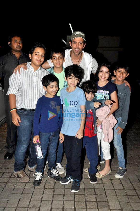 special screening of bang bang hosted by hrithik roshan 17
