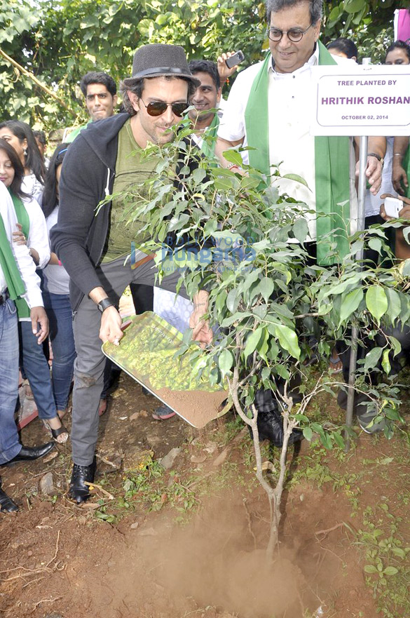 hrithik roshan at wwi cleanliness drive 4