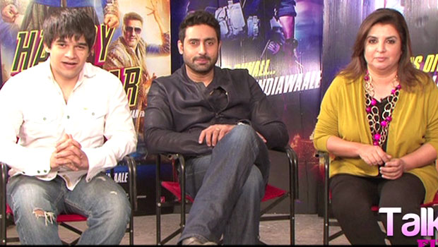 Abhishek Bachchan-Farah Khan-Vivaan Shah’s Exclusive On ‘Happy New Year’ Part 1