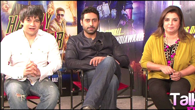 Abhishek Bachchan-Farah Khan-Vivaan Shah’s Exclusive On ‘Happy New Year’ Part 2