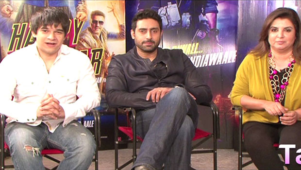 Abhishek Bachchan-Farah Khan-Vivaan Shah’s Exclusive On ‘Happy New Year’ Part 3