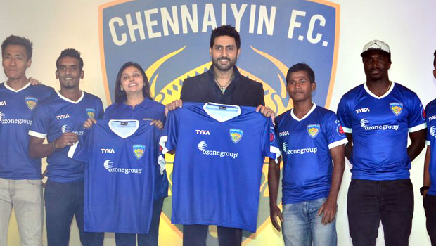 Abhishek Bachchan At ‘Chennaiyin F. C.’ Press Conference