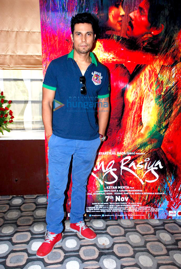 nandana sen randeep hooda promote rang rasiya colors of passion 5