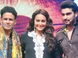 Arjun Kapoor-Sonakshi Sinha-Manoj Bajpayee At ‘Tevar’ Trailer Launch