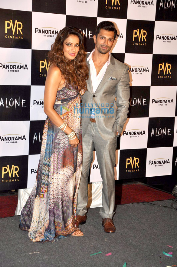 bipasha basu karan singh grover launch the first look theatrical trailer of alone 3