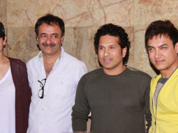 Sachin Tendulkar – Aamir Khan – Anushka Sharma At The Special Screening Of ‘PK’