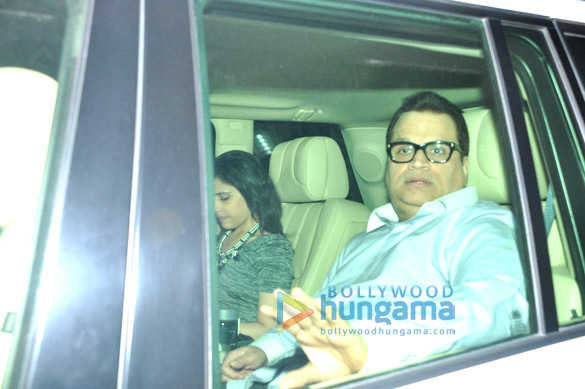 celebs snapped at the screening of pk at yashraj studio 12