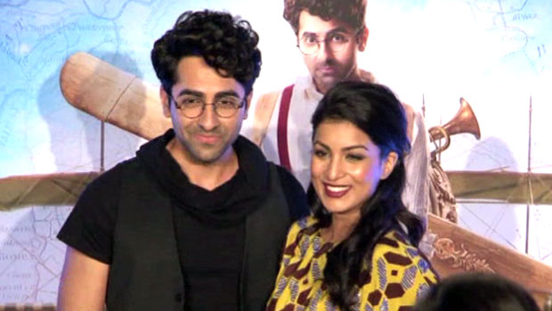 Ayushmann Khurrana – Pallavi Sharda At The First Look Promo Launch Of ‘Hawaizaada’