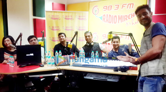 cast of crazy cukkad family promote their film at radio stations in mumbai 6