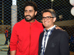 Abhishek Bachchan Inaugurates Multi-Sport Court At Jamnabai Narsee School