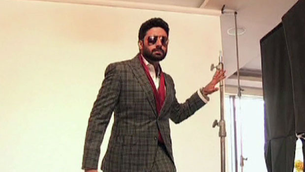 Making Of Abhishek Bachchan’s Photoshoot For Dabboo Ratnani’s 2015 Calendar