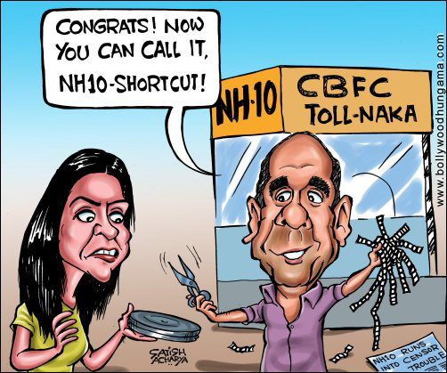 Bollywood Toons: CBFC toll naka